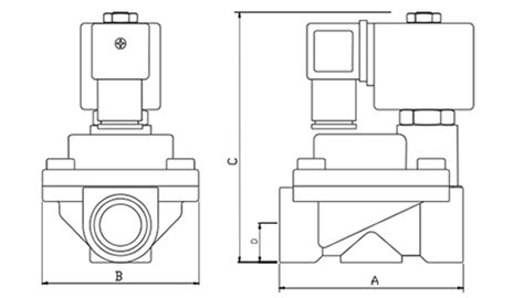 Way Solenoid Valve For Steam Hot Water Oil V V Peaco Support