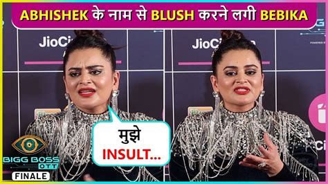 Bebika Dhurve S Epic Reaction On Dating Abhishek Malhan Aka Fukra