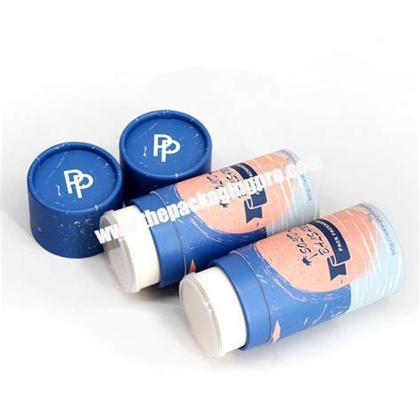 Hot Selling Empty Deodorant Canister Paper Twist Up Tube Cosmetic