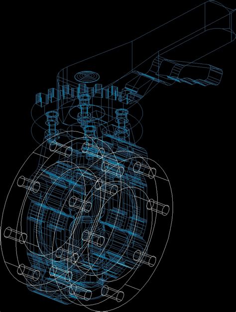 Butterfly Valve Dwg Block For Autocad • Designs Cad