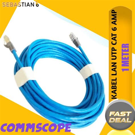 Jual Kabel Lan Cat Utp Commscope Kabel Lan Siap Pakai Meter