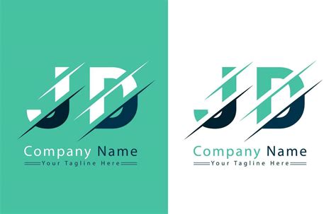 JD Letter Logo Design Concept. Vector Logo Illustration 31745334 Vector ...