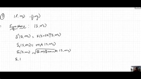 Spin Angular Momentum Spin Matrices And Pauli Matrices Youtube