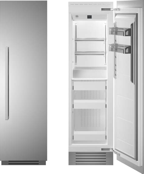 Bertazzoni Bereffr37 Column Refrigerator And Freezer Set With 24 Inch