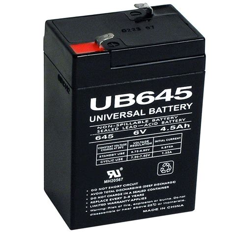 Upg Volt Ah Sealed Lead Acid Sla Agm Rechargeable Battery Ub