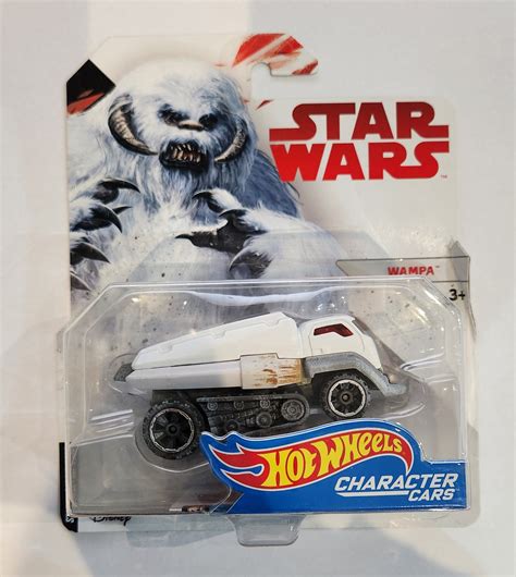 Embalagem Danificada Hot Wheels Character Cars Star Wars Wampa Universo Hot Wheels