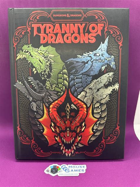 Dungeons And Dragons Dandd Tyranny Of Dragons Alternate Limited Ed Cover 5e