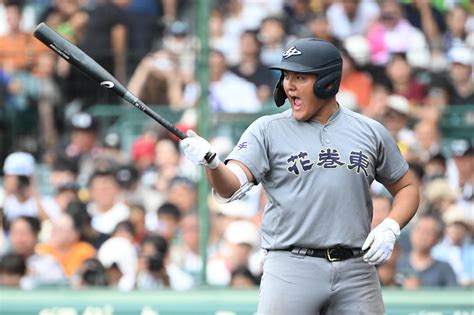 【甲子園】大谷の父から指導を受けた佐々木麟太郎が猛打賞の活躍！花巻東が10年ぶりベスト8｜テレ東スポーツ：テレ東