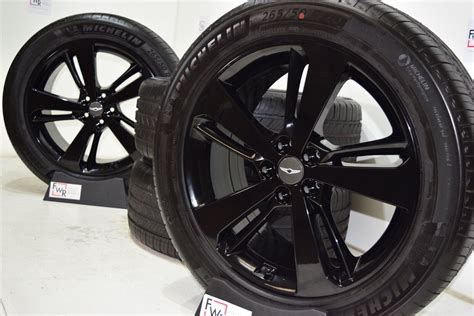 20″ GENESIS GV80 BLACK HYUNDAI FACTORY OEM WHEELS TIRES 52910-T6110 ...