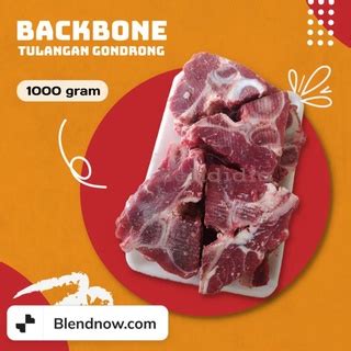 Jual TULANG SOP BACKBONE 1kg IGA GONDRONG Tulangan Sapi Shopee