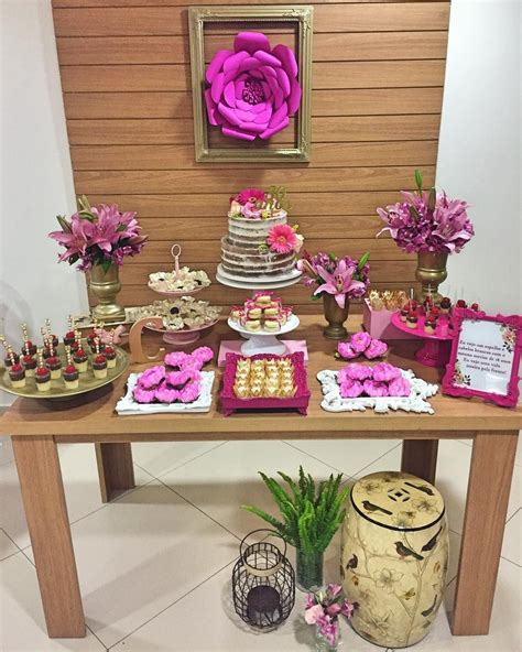 Festa Adulto Feminina Anos Simples E Delicada Em Tons De Rosa