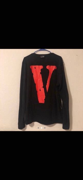 Vlone Vlone Black Og Reversible Long Sleeve Grailed