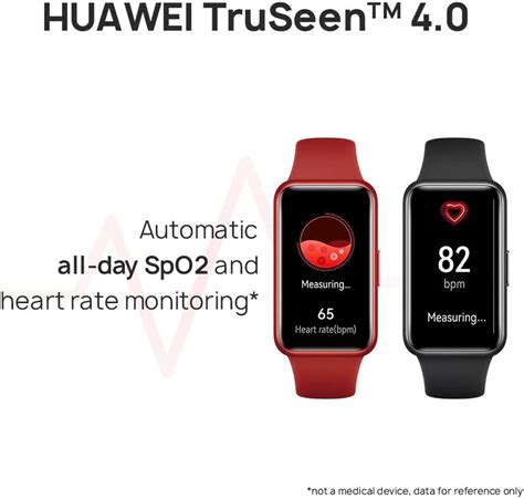 Huawei Band 7 Smartwatch, Health and Fitness Tracker, Slim bezel less ...