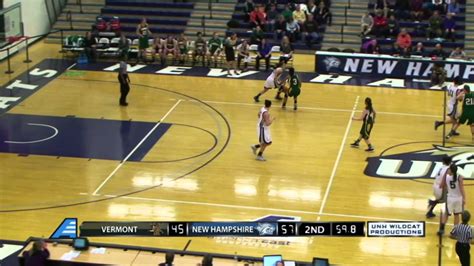 Unh Womens Basketball Highlights Vs Vermont 012014 Youtube