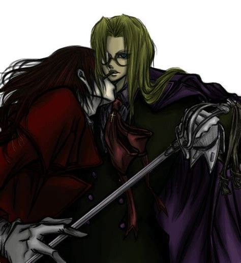 Alucard And Integra Hellsing Love Bite Hellsing Alucard Hellsing