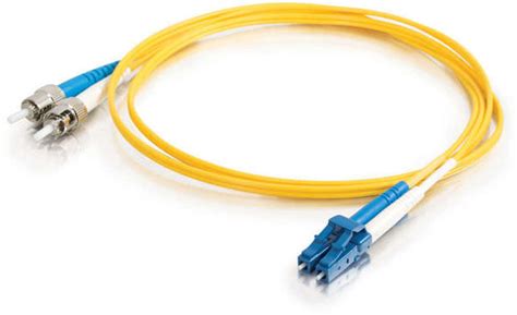 C2G (Legrand) 100FT OS2 9/125um Singlemode Duplex LC-to-LC Yellow Fiber Optic Patch Cable — Red (10-Pack) (CG-C6-OS2-LC-LC-100FT-RD-10PK)