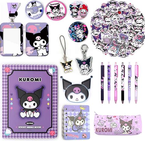 Kuromi School Supplies Set Kawaii Office Supplies Chile Ubuy