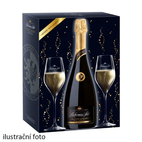 Bohemia Sekt S R O Bohemia Sekt Prestige Demi Sec Sklenky