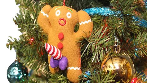 Dirty Talking Gingerbread Man Christmas Tree Ornament Petagadget