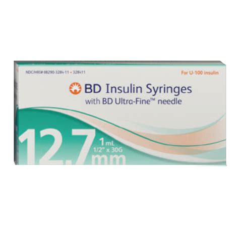 Bd Insulin Syringe 30g Sterling Distributors