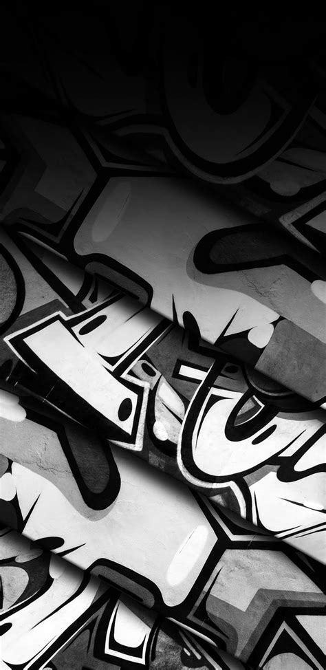 Black And White Graffiti Wallpaper