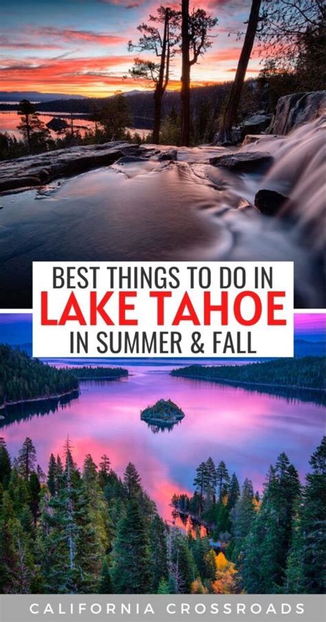 12 Superb Things To Do In Lake Tahoe In Summer Artofit