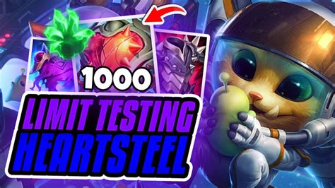 LIMIT TESTING HEARTSTEEL STACKS Season 14 Gnar Gameplay League Of