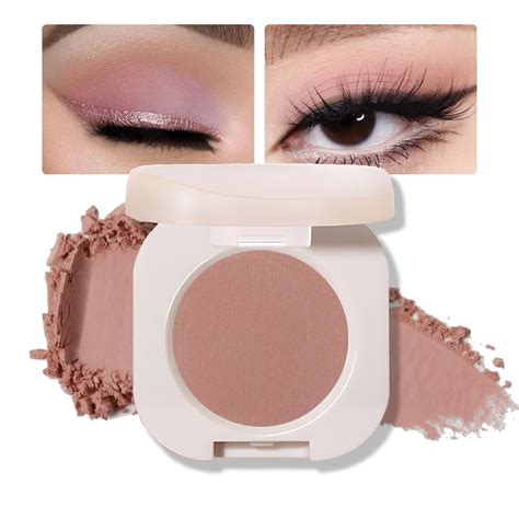 Amazon FeiCuiYun Matte Eyeshadow Singles Matte Nude Eyeshadow Brown Eyeshadow Neutral