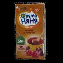 ФРУТОНЯНЯ компот вишня малина 200 мл купить по низкой цене от ...