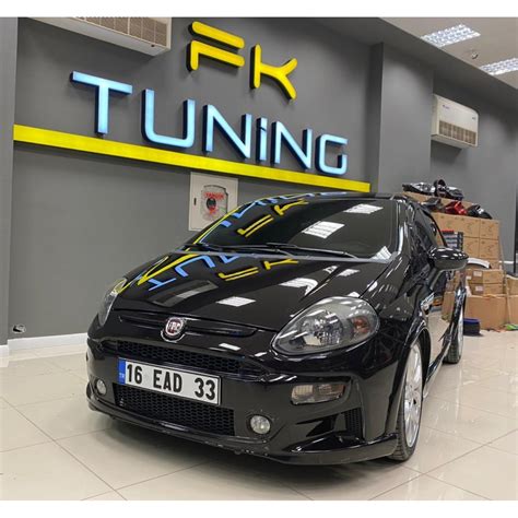 Fiat Punto Evo Abarth Body Kit Seti polyester astarlı FK Tuning