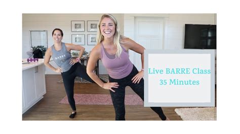 Live Barre Class Youtube