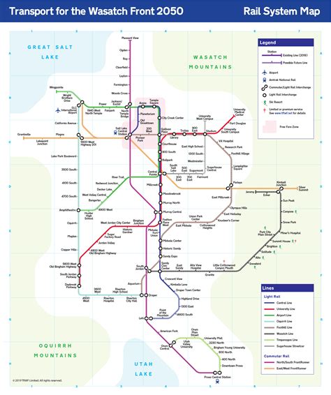 Transit Maps: FrontRunner
