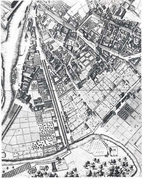 Kartenmaterial Leopoldstadt Rote Spuren