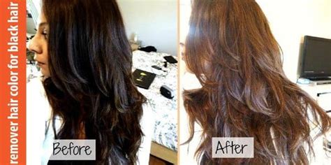 Hair Color Remover Before And After: The Secret Of Removing Hair Dye