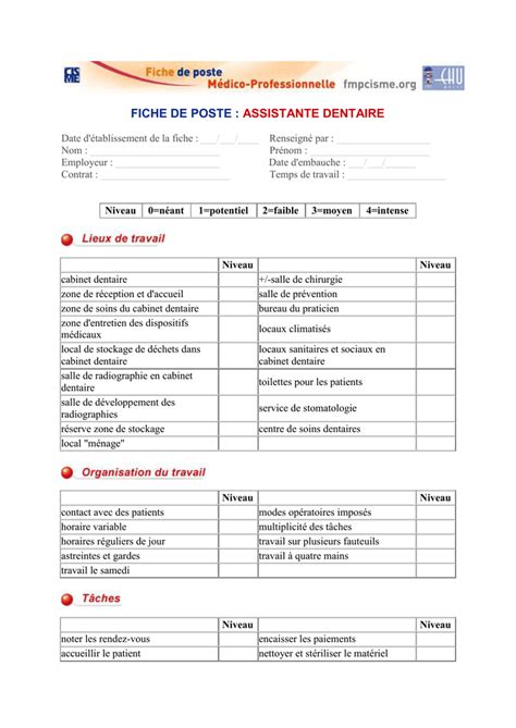 Fiche De Poste Vierge modèle de lettre