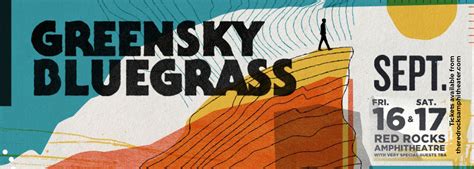 Greensky Bluegrass Tickets 16th September Red Rocks Amphitheatre