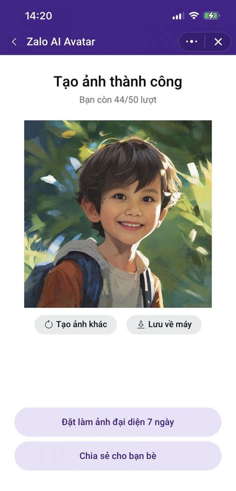 Cách tạo ảnh avatar với Zalo AI đang hot rần rần