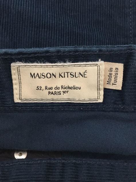 Maison Kitsune Nvy Kmp B