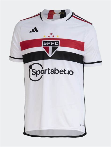 Camiseta Local S O Paulo Fc