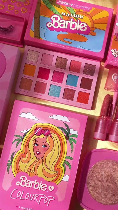 Malibu Barbie™ Collection Colourpop Malibu Barbie Palette [video] In 2021 Malibu Barbie