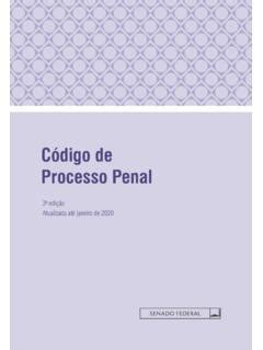 Código de Processo Penal c 243 digo de processo penal pdf PDF4PRO