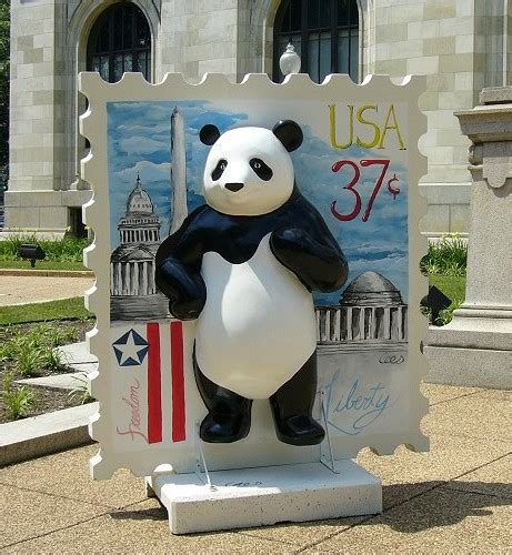 Washington DC's Panda Sculptures, 2004