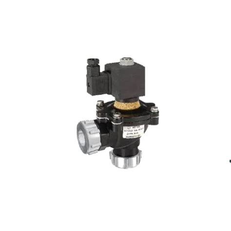 Black Pulse Jet Solenoid Valve With Quick Fitting At Best Price In