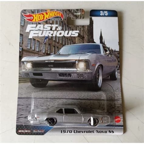 Jual Hot Wheels Premium Fast Furious 1970 Chevrolet Nova SS Shopee Indonesia