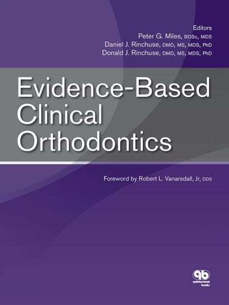 Evidence Based Clinical Orthodontics By Peter G Miles Daniel J