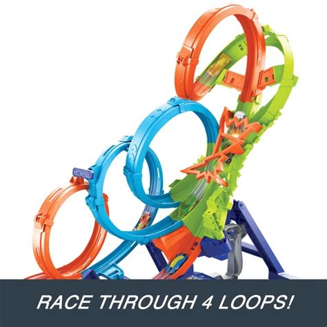 Hot Wheels Loop Crash Out Track Set Smyths Toys UK