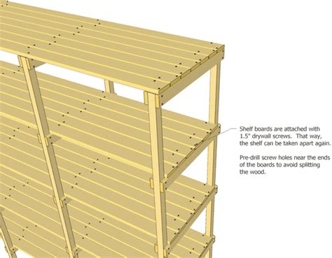 Easy & Simple: Knowing Wood shelving plans for storage