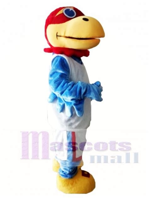 Kansas Ku Jayhawks Hawk Birds Mascot Costume