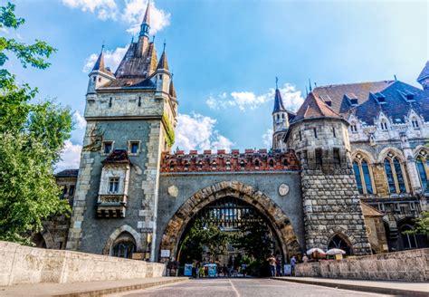 Vajdahunyad Castle Budapest Hungary Jigsaw Puzzle In Castles Puzzles