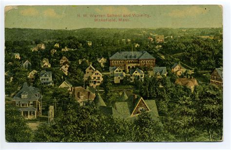 An Aerial View Of Wakefield From 103 Years Ago Wakefield Ma Patch